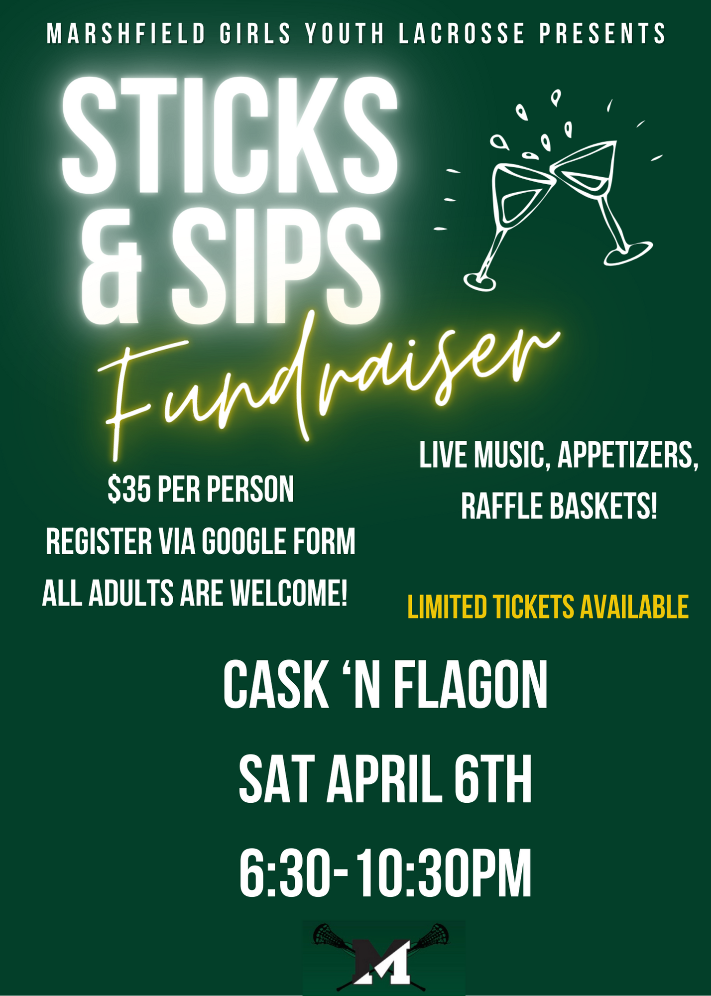 Sticks&Sips Fundraiser